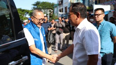 Harga Sembako Makassar Stabil Di Bawah Harga Nasional, Mendag Zulkifli Hasan Puji Wali Kota Danny