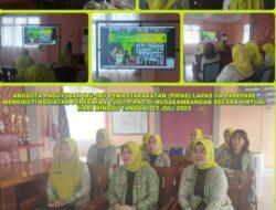Pipas Lapas II A Pare-pare Ikuti Peresmian Tugu di Nusakambangan Secara Virtual
