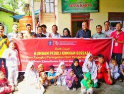 Kemenkumham Sulsel Bagikan Sembako dan Pakaian Layak Pakai Di Panti Asuhan