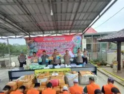 Polres Lampung Amankan Narkoba Senilai Rp75 Miliar