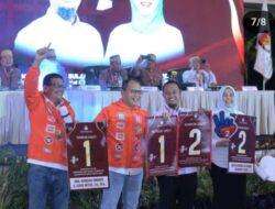 KPU Sulsel Tetapkan Nomor Urut Paslon Gubernur-Wakil Gubernur Sulsel