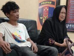 Warga Kecamatan Tempe Hajar Pria Gangguan Jiwa Karena Kesal Mengancam Orang Dengan Sajam