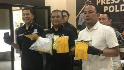 Polda Banten Ciduk Seorang Pengedar Dan Amankan 1,9 Kg Sabu
