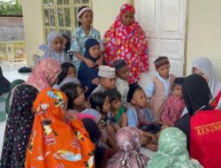 Mahasiswa KKN Tematik Literasi Gelar Kegiatan Membaca Nyaring di Desa Tino