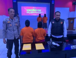 Polres Donggala Amankan 2 Perempuan, dari  Empat Orang Diduga Pengedar Narkoba