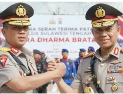 Tongkat Komando Polda Sulteng Berganti, Brigjen Pol. Nasri Siap Gaspol Benahi Pelayanan dan Jaga Stabilitas Bumi Tadulako